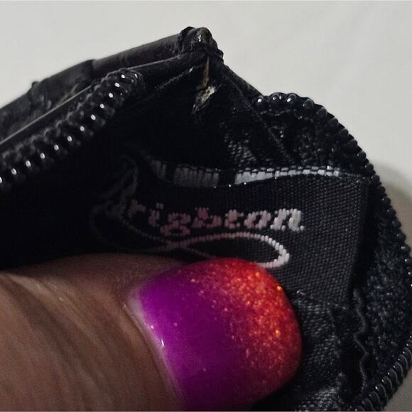 Brighton Black Leather Card Holder Wallet‎ - Picture 5 of 5